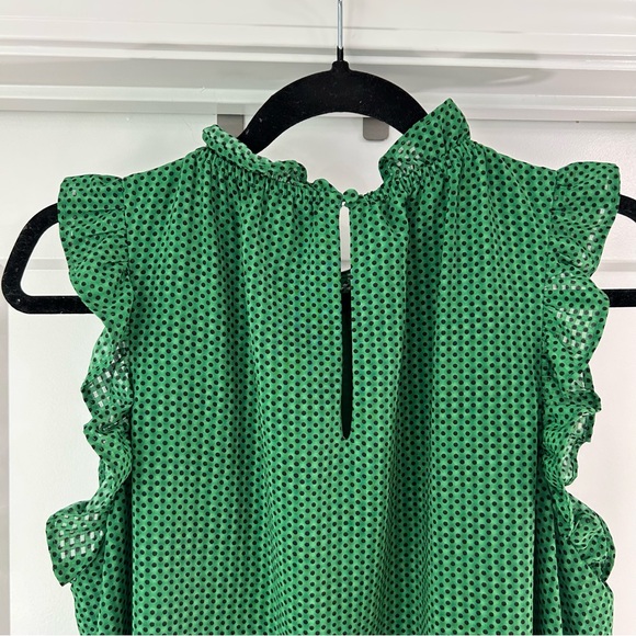 who what wear green polka dot dress - Picture 4 of 5
